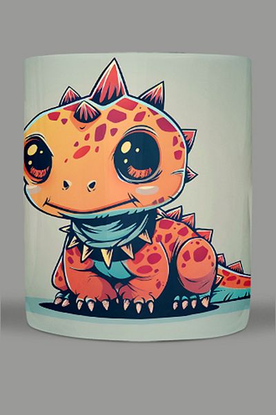 Fizello Cute Dinosaurs - Cute Dinosaur Themed Mug