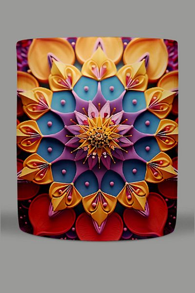 Fizello Mandala Themed Mug