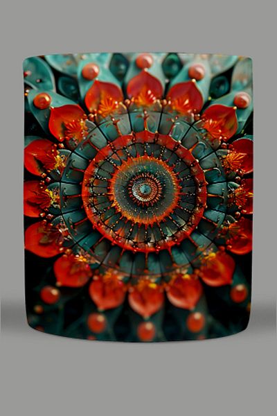 Fizello Mandala Themed Mug