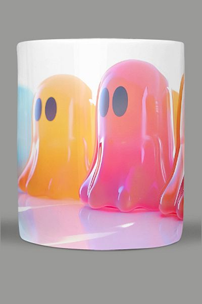 Fizello Cute Ghots - Cute Ghots Themed Mug
