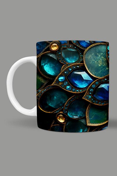 Fizello Mandala Themed Mug