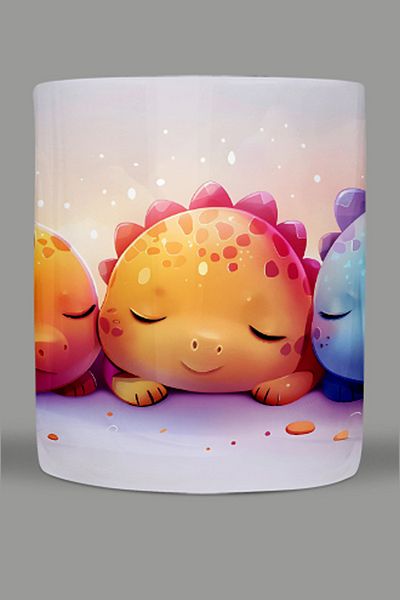 Fizello Cute Dinosaurs - Cute Dinosaur Themed Mug