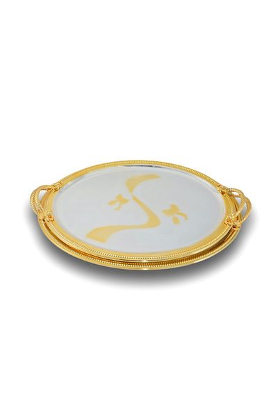 AVCI HOME MAKER T1692 OVAL TRAY ST 2PC L&M SG L:47x36.2cm & M:43.5x33.5cm