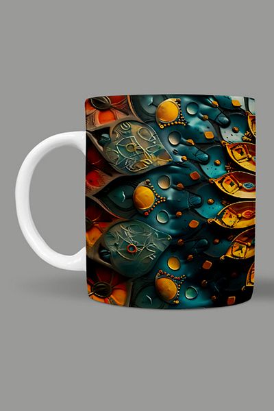 Fizello Mandala Themed Mug