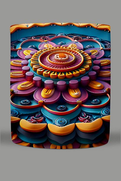 Fizello Mandala Themed Mug