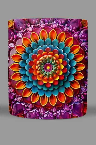 Fizello Mandala Themed Mug