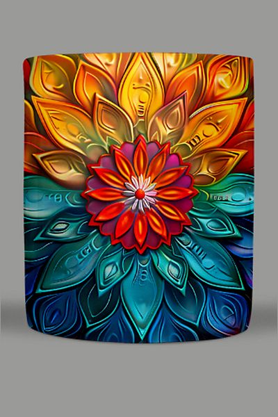 Fizello Mandala Themed Mug