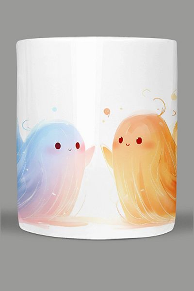 Fizello Cute Ghots - Cute Ghots Themed Mug