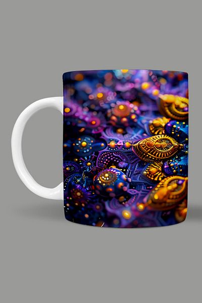 Fizello Mandala Themed Mug