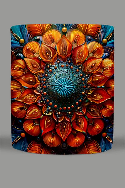 Fizello Mandala Themed Mug