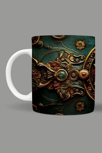 Fizello Mandala Themed Mug