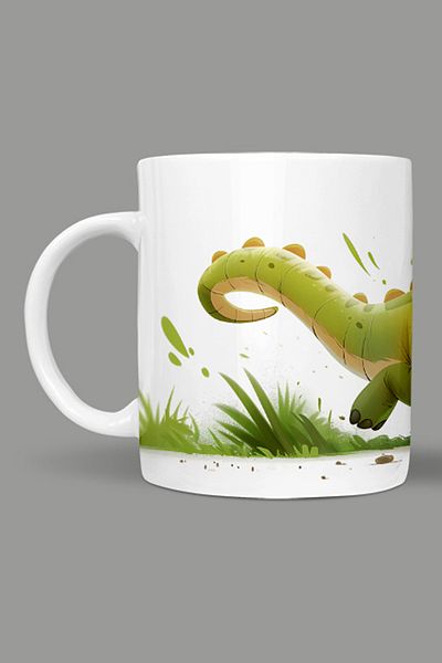 Fizello Cute Dinosaurs - Cute Dinosaur Themed Mug