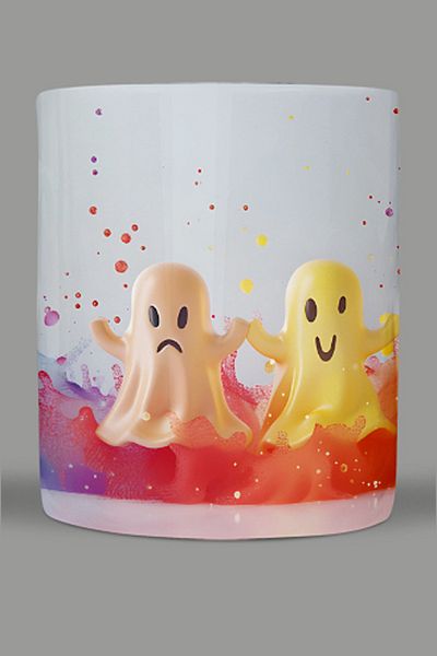 Fizello Cute Ghots - Cute Ghots Themed Mug
