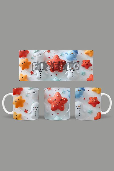 Fizello Cute Ghots - Cute Ghots Themed Mug