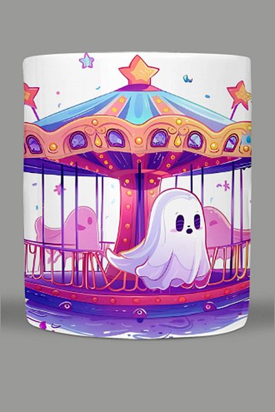 Fizello Cute Ghots - Cute Ghots Themed Mug