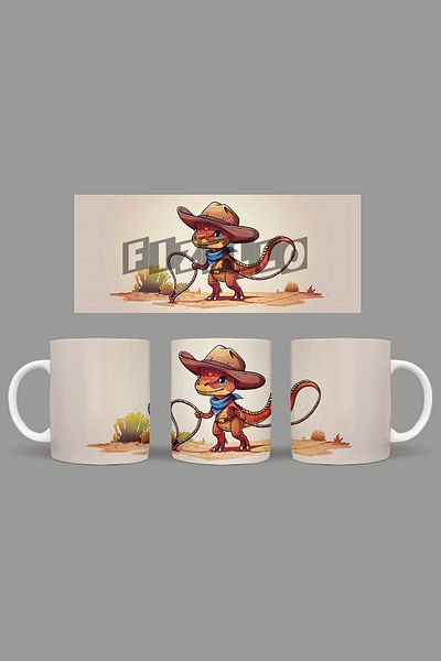 Fizello Cute Dinosaurs - Cute Dinosaur Themed Mug