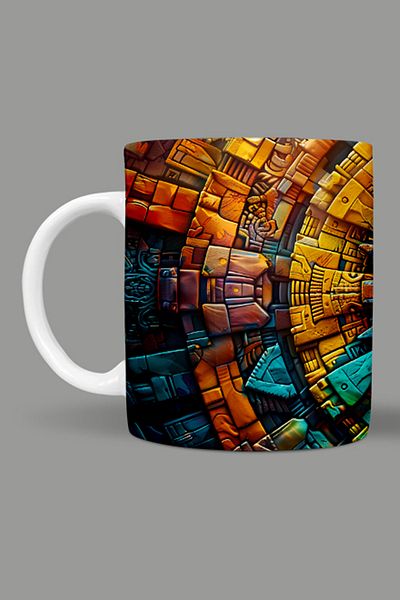 Fizello Mandala Themed Mug