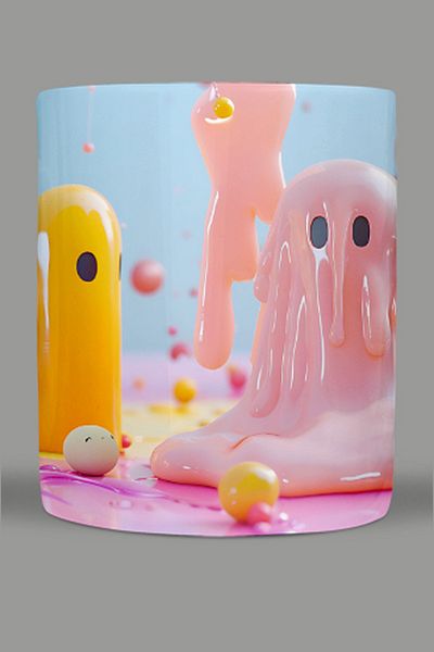 Fizello Cute Ghots - Cute Ghots Themed Mug