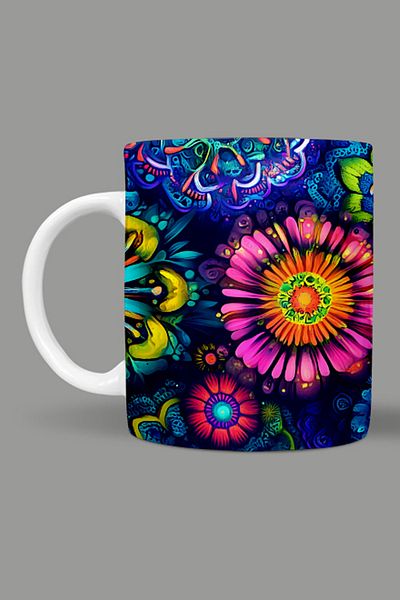 Fizello Mandala Themed Mug