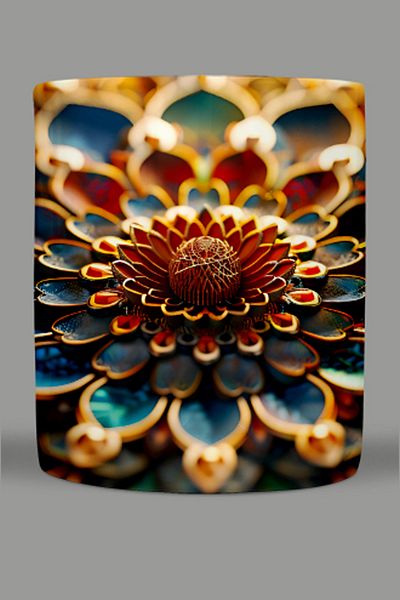 Fizello Mandala Themed Mug