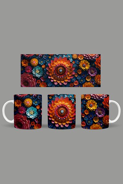 Fizello Mandala Themed Mug