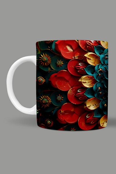 Fizello Mandala Themed Mug