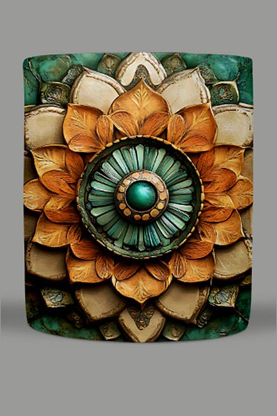 Fizello Mandala Themed Mug