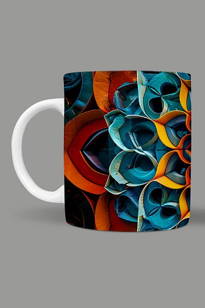 Fizello Mandala Themed Mug