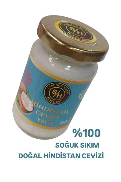 Sabuncu Hacı Coconut Oil Natural Cold Pressed 100 ml