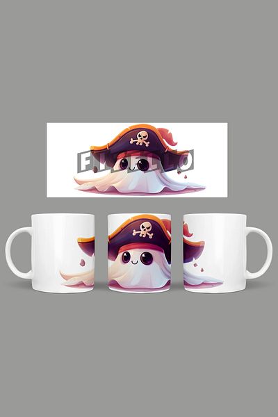 Fizello Cute Ghots - Cute Ghots Themed Mug