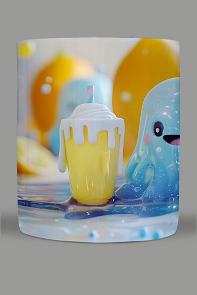 Fizello Cute Ghots - Cute Ghots Themed Mug
