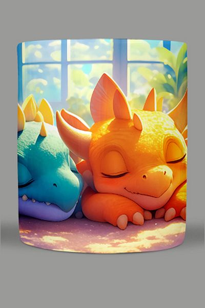 Fizello Cute Dinosaurs - Cute Dinosaur Themed Mug