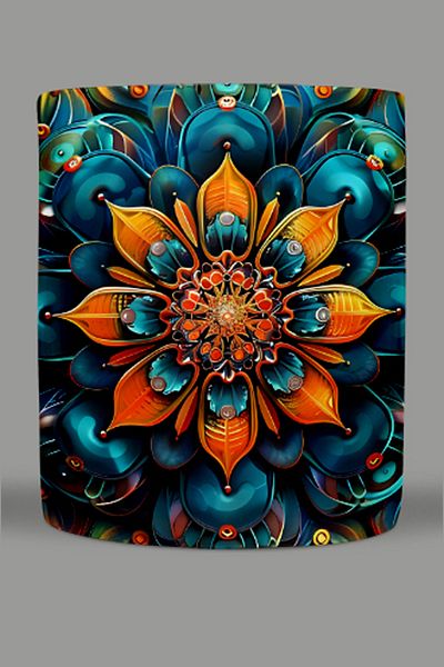 Fizello Mandala Themed Mug