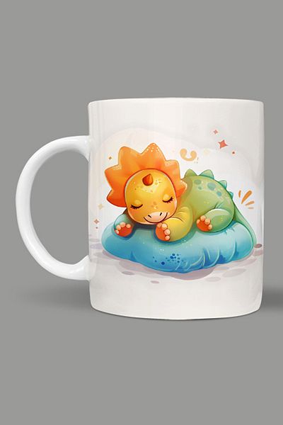 Fizello Cute Dinosaurs - Cute Dinosaur Themed Mug