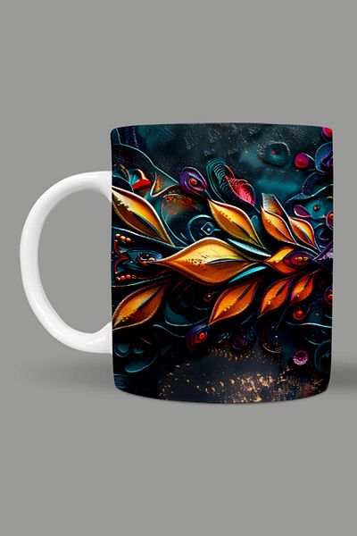 Fizello Mandala Themed Mug