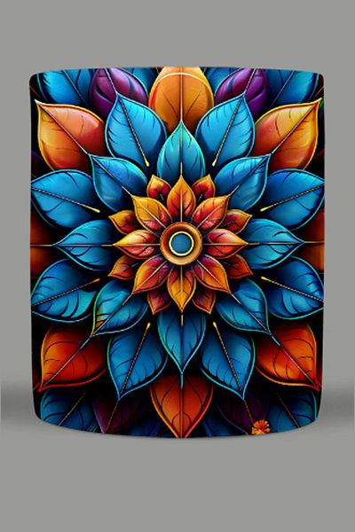 Fizello Mandala Themed Mug
