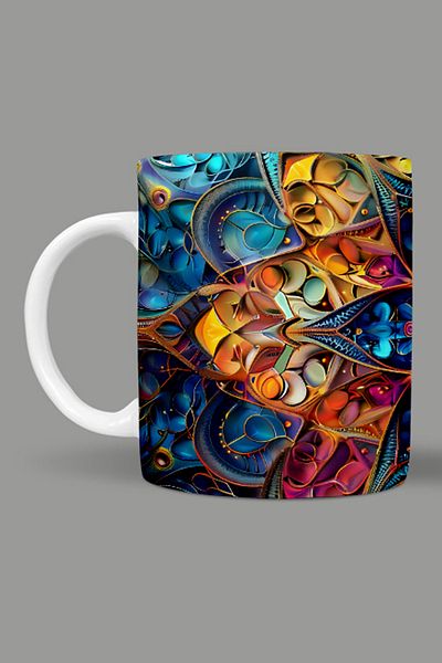 Fizello Mandala Themed Mug