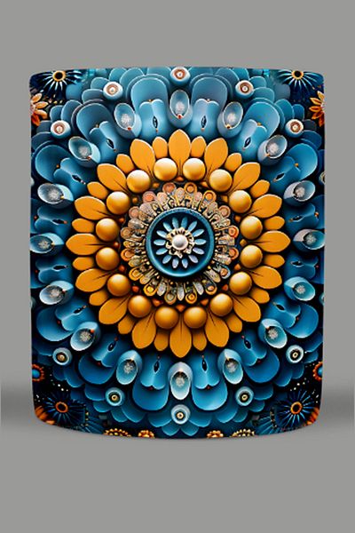 Fizello Mandala Themed Mug