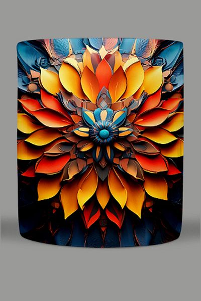Fizello Mandala Themed Mug
