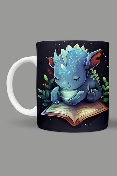 Fizello Cute Dinosaurs - Cute Dinosaur Themed Mug