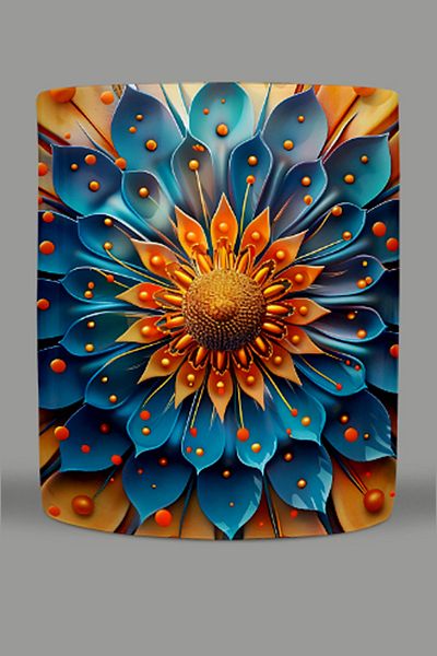 Fizello Mandala Themed Mug