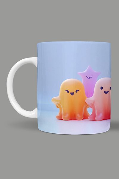Fizello Cute Ghots - Cute Ghots Themed Mug