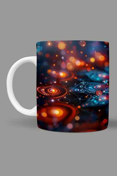 Fizello Mandala Themed Mug