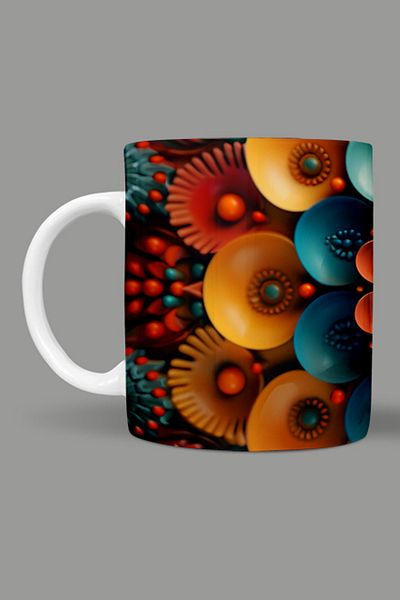Fizello Mandala Themed Mug