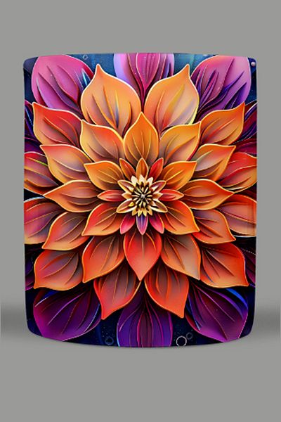 Fizello Mandala Themed Mug