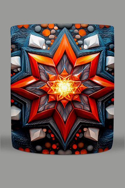 Fizello Mandala Themed Mug