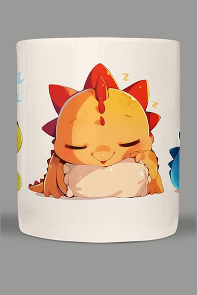 Fizello Cute Dinosaurs - Cute Dinosaur Themed Mug