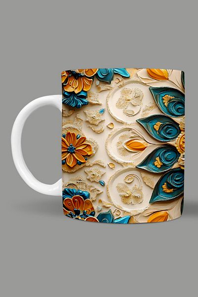 Fizello Mandala Themed Mug