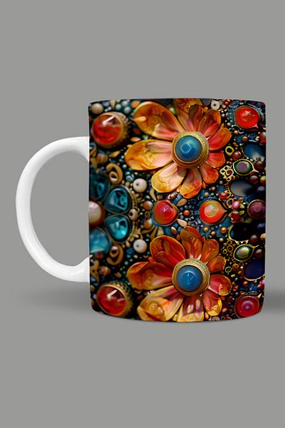 Fizello Mandala Themed Mug