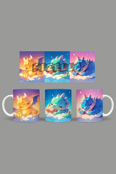 Fizello Cute Dinosaurs - Cute Dinosaur Themed Mug